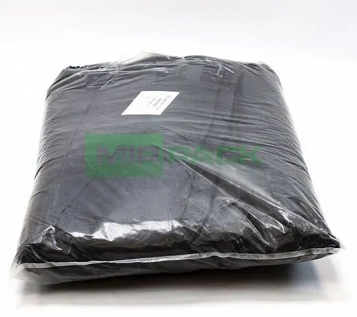 Мешки для мусора 120 литров, 25 мкм, в пачках, 200 шт. черные - 2х слойные - Вид 2